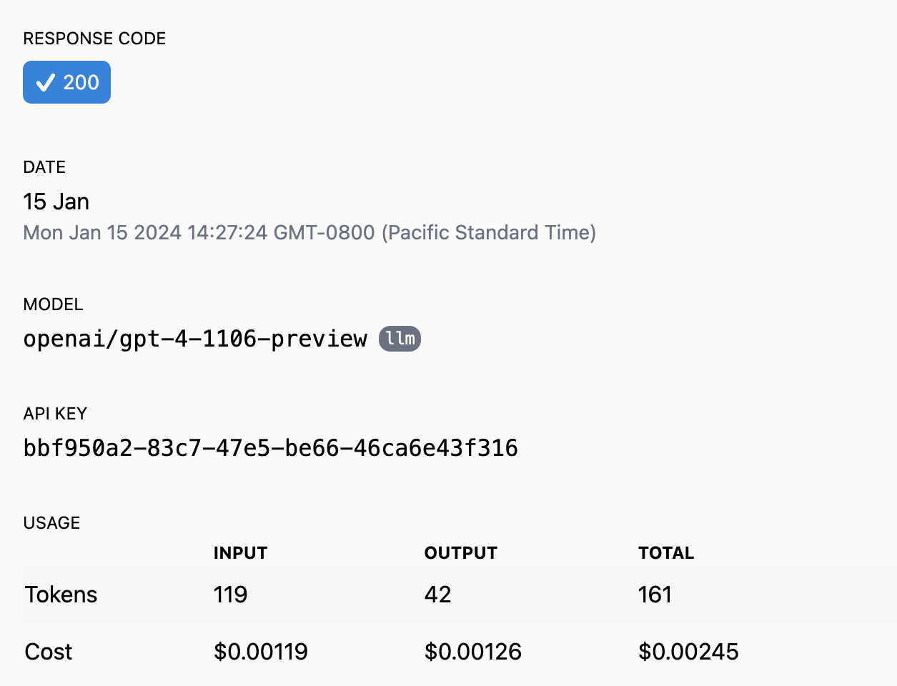 Model Deployer logs every event so you can track what happened
